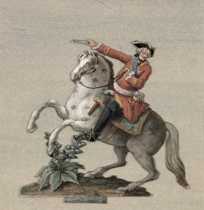 Equestrian portrait of Prince Charles-Just de Beauveau-Craon (1720-93) by Pierre Antoine Lesueur